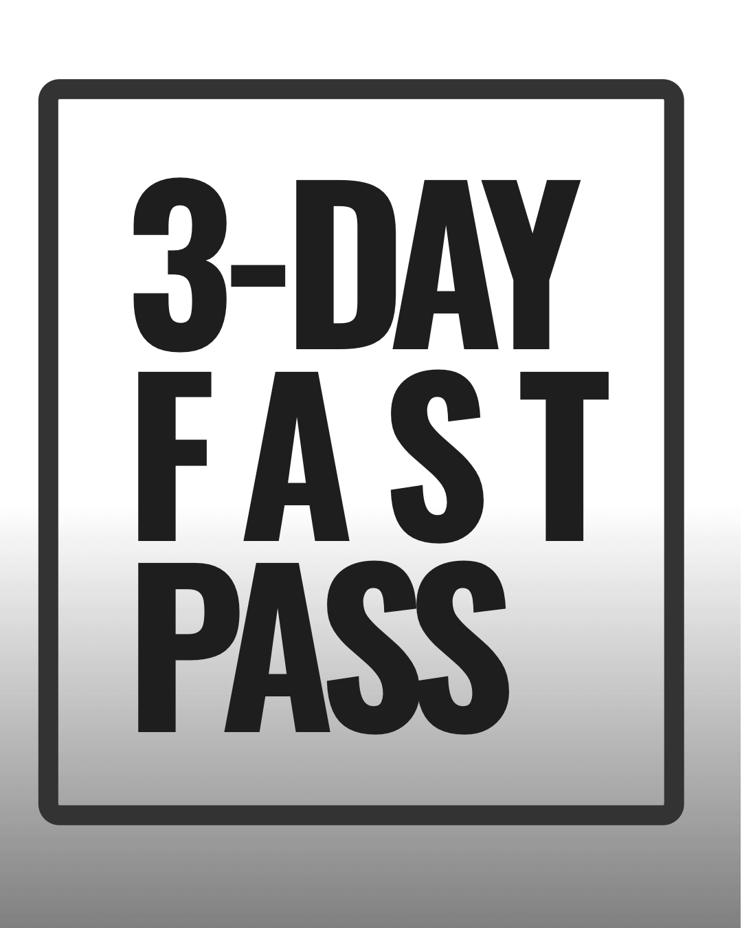 3-Day Fast Pass